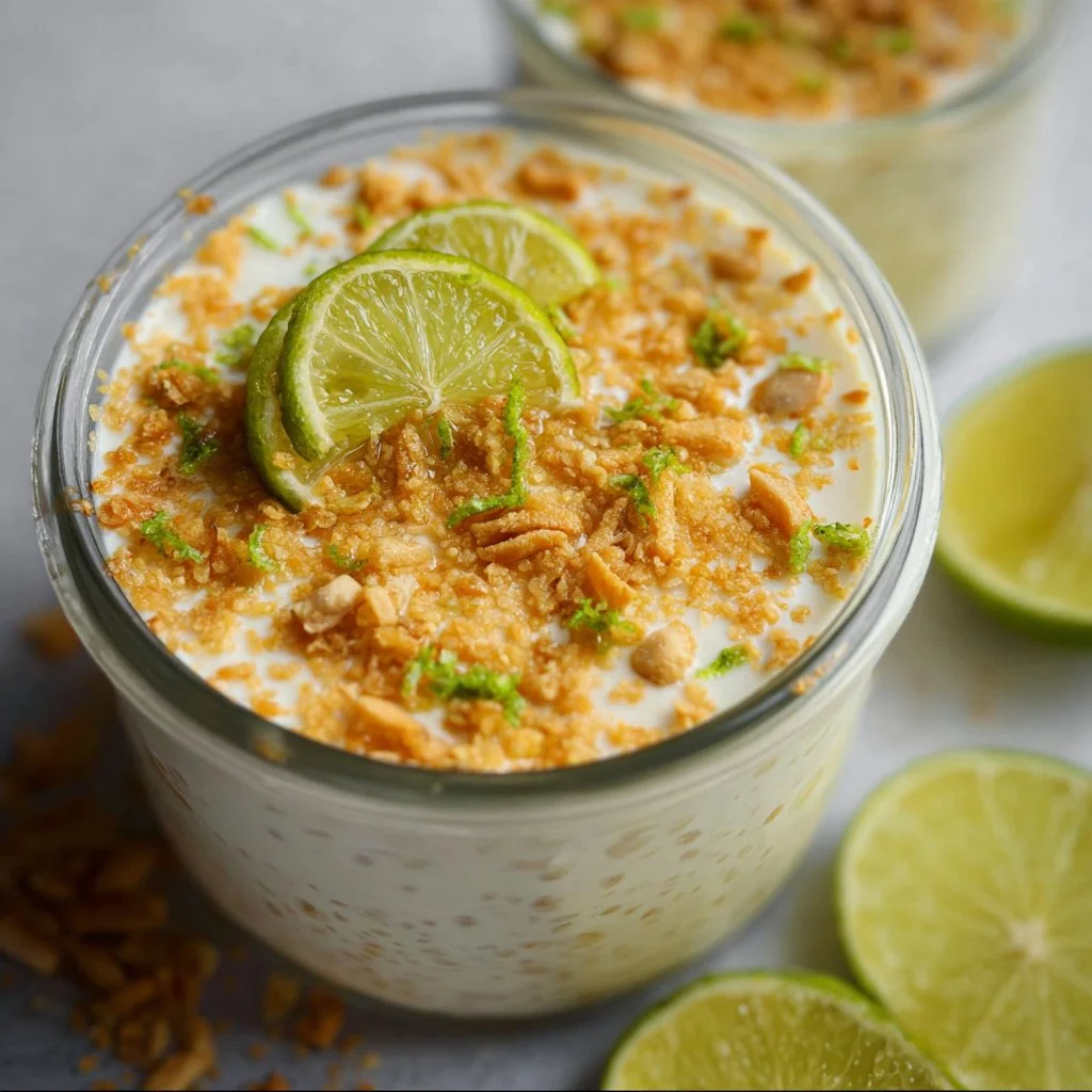 Key Lime Pie Overnight Oats