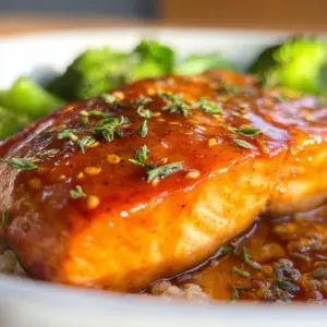 Maple Glazed Salmon