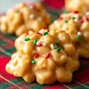 No bake avalanche cookies with chocolate and marshmallows on a plate