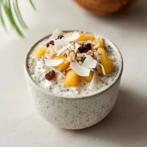 Overnight Oats with Coconut Milk