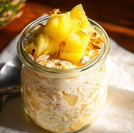 Pineapple Overnight Oats