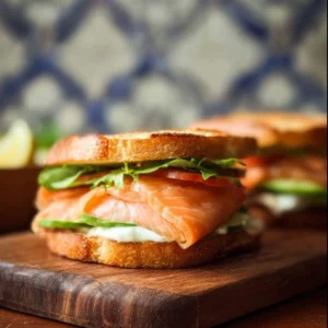 Salmon Sandwiches