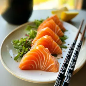 Salmon Sashimi