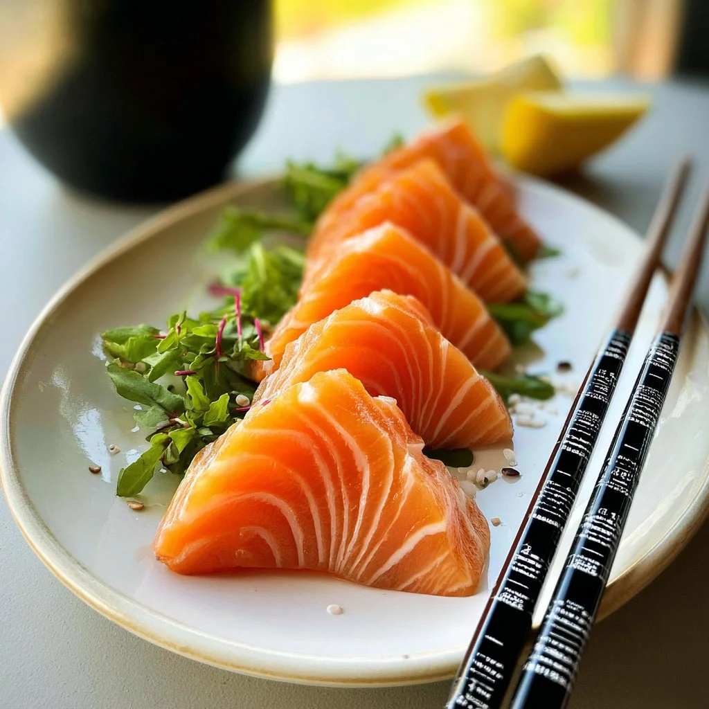 Salmon Sashimi