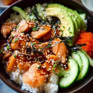 Salmon Sushi Bowl