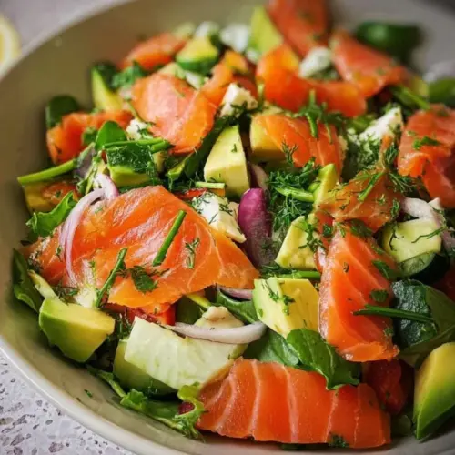 Smoked Salmon Salad