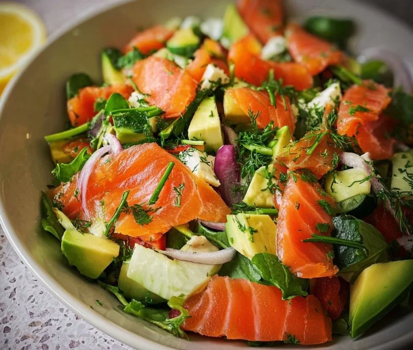 Smoked Salmon Salad