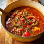 Stuffed Pepper Soup