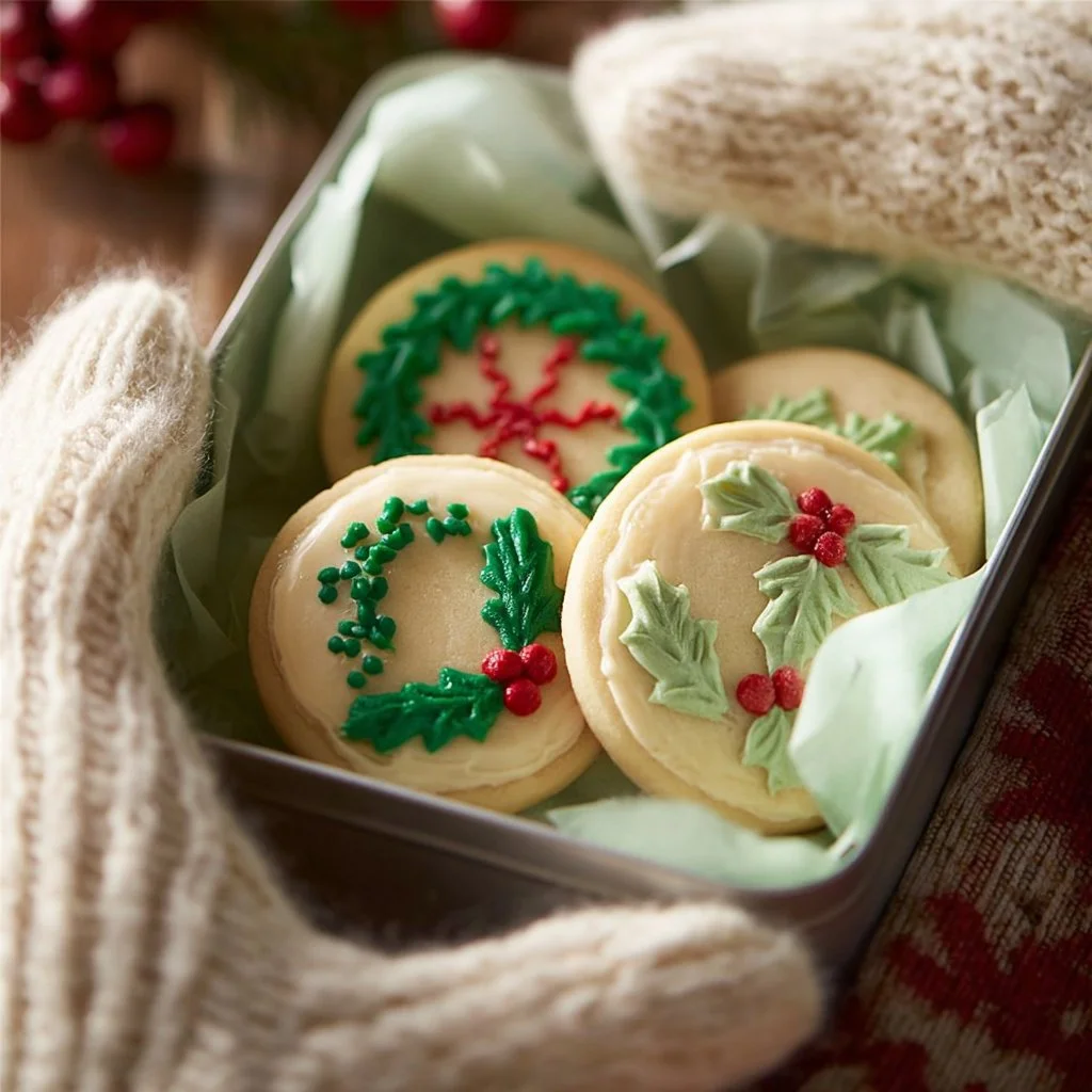 Beautifully decorated sugar cookies in various shapes and colors