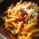 Delicious cherry tomato pasta sauce made from fresh ingredients