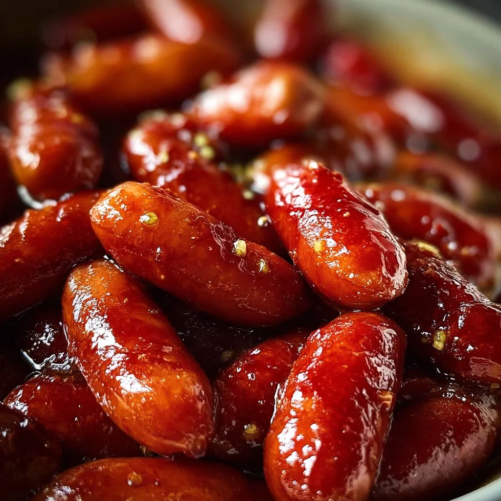 Crock Pot Little Smokies served as a tasty appetizer