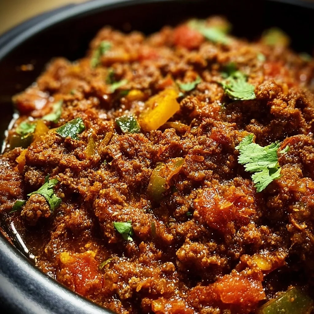 Delicious Crockpot Taco Meat ready to serve in a bowl.