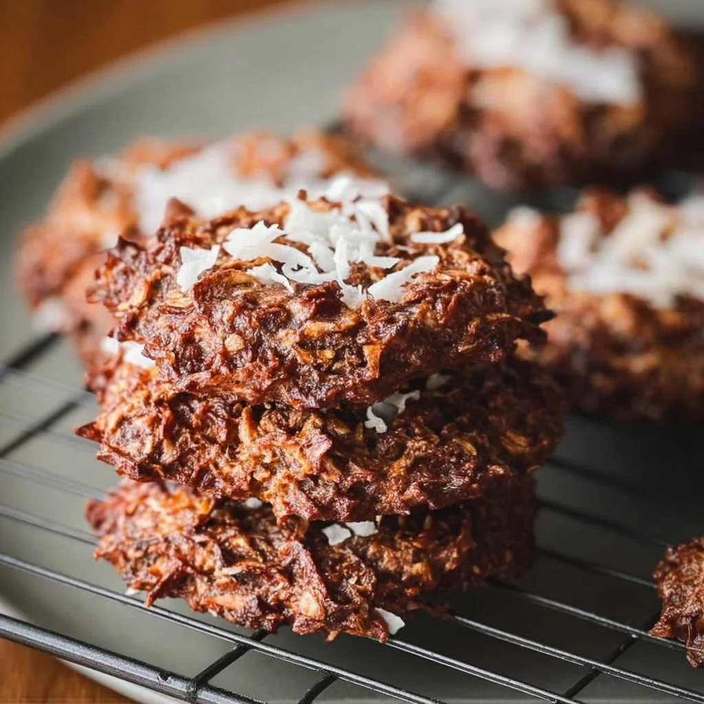 German Chocolate Cake Cookies with rich chocolate and coconut pecan frosting