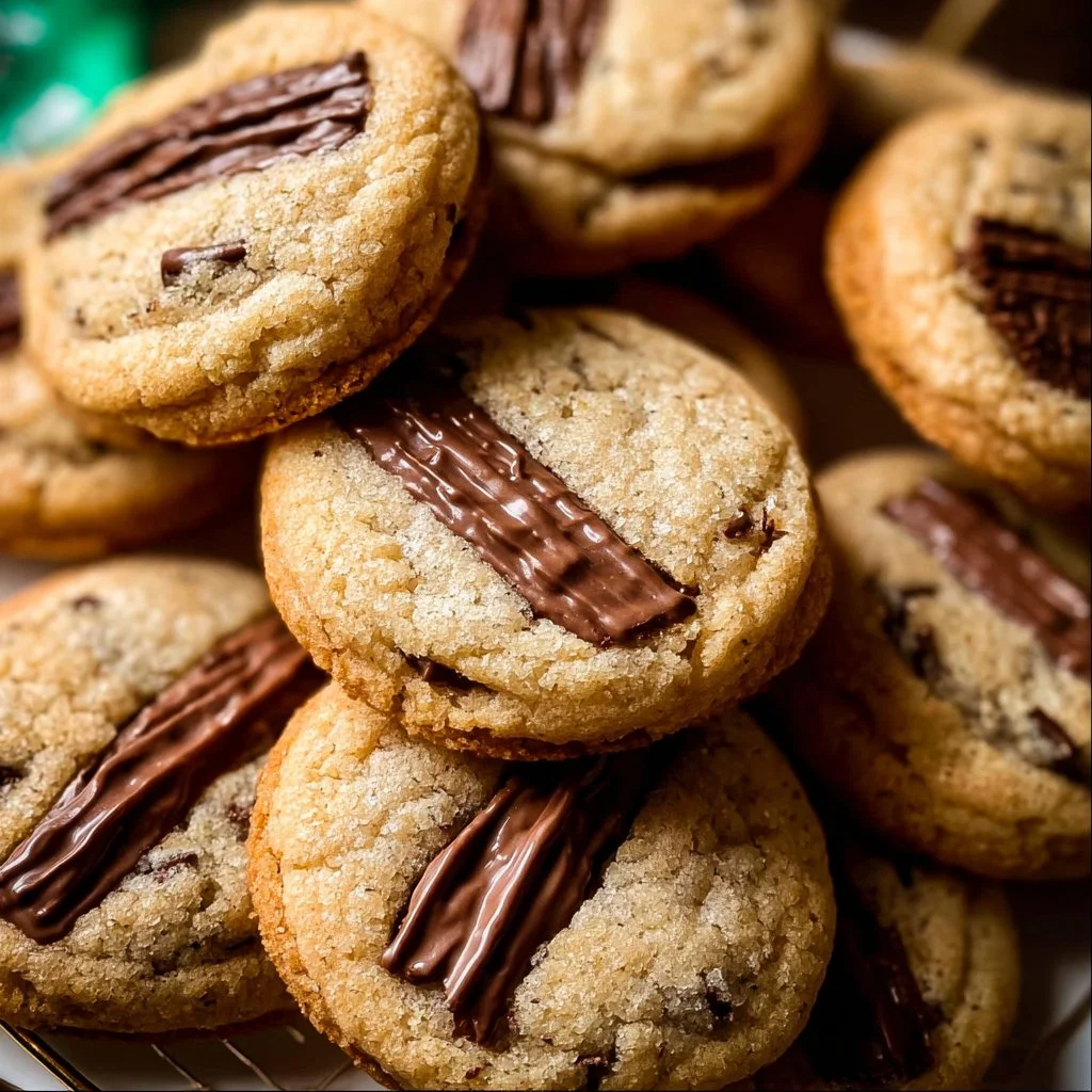 Delicious Andes Mints Cookies with rich chocolate and mint flavor