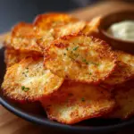 Crispy Cottage Cheese Chips in a bowl, perfect healthy snack