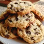 Soft batch chocolate chip cookies fresh out of the oven with gooey chocolate chips