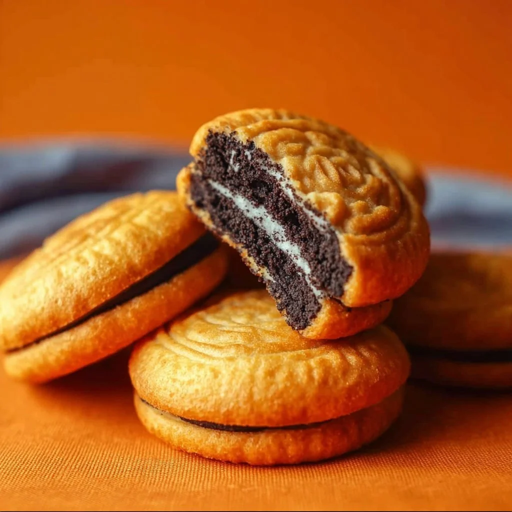 Delicious Air Fried Oreo cookies served on a plate