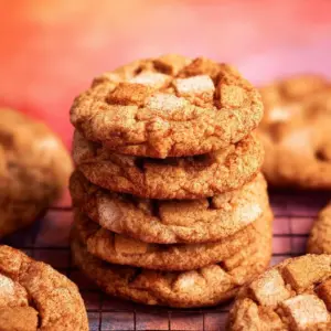 Chewy Cinnamon Toast Crunch Cookies fresh out of the oven