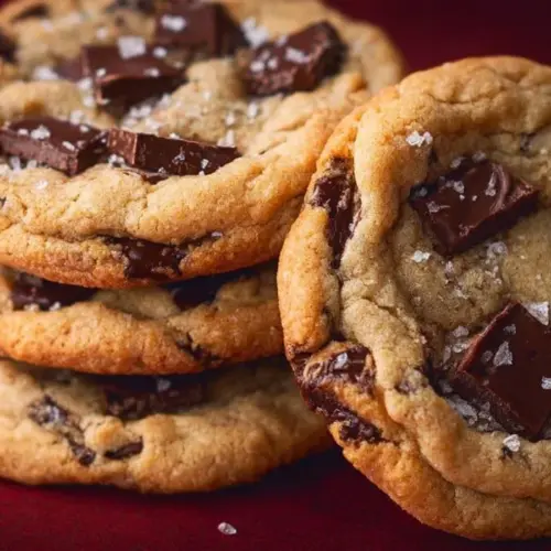 Chewy protein chocolate chip cookies, a healthy treat with chocolate chips