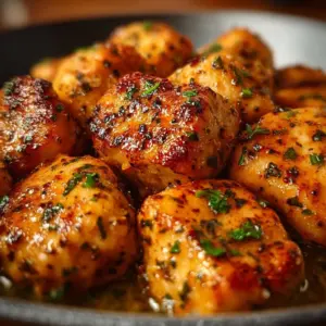 Delicious Cowboy Butter Chicken Bites served on a plate