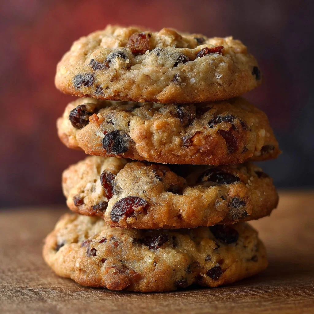 Fresh homemade date cookies on a plate, perfect for a healthy snack.