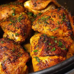 Instant Pot chicken breast garnished and ready to serve