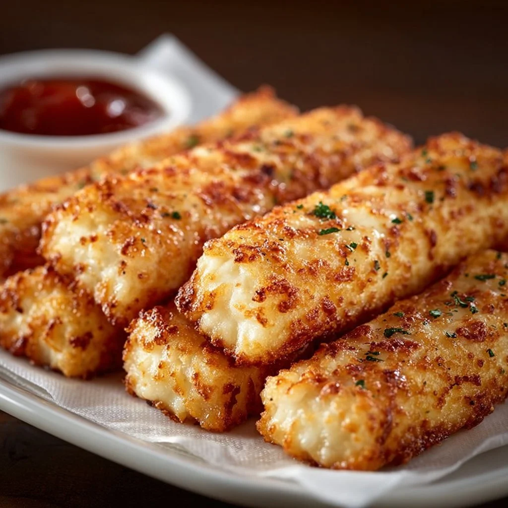 Delicious Pizza Hut cheese sticks served with marinara sauce