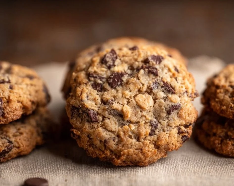 Delicious Cowboy Cookies inspired by Laura Bush's famous recipe