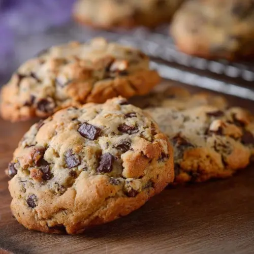 Delicious Levain Bakery chocolate chip cookies served warm and fresh