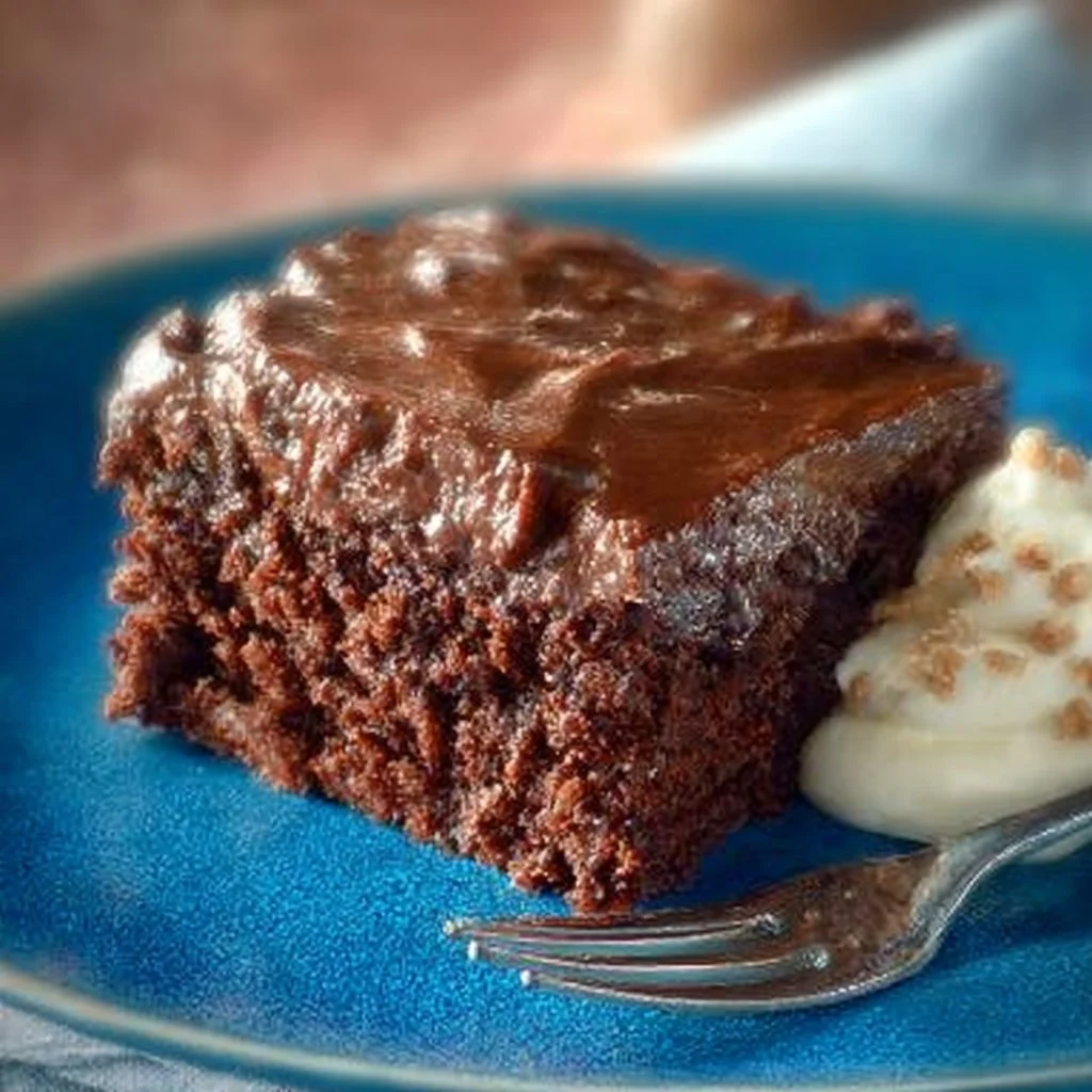 Delicious Mexican Chocolate Cake topped with chocolate and spices