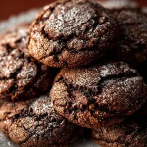 Delicious Mexican Hot Chocolate Cookies made with cocoa and spices