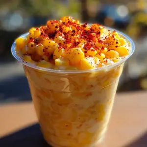 Delicious Mexican Street Corn (Elote) topped with cheese, lime, and spices