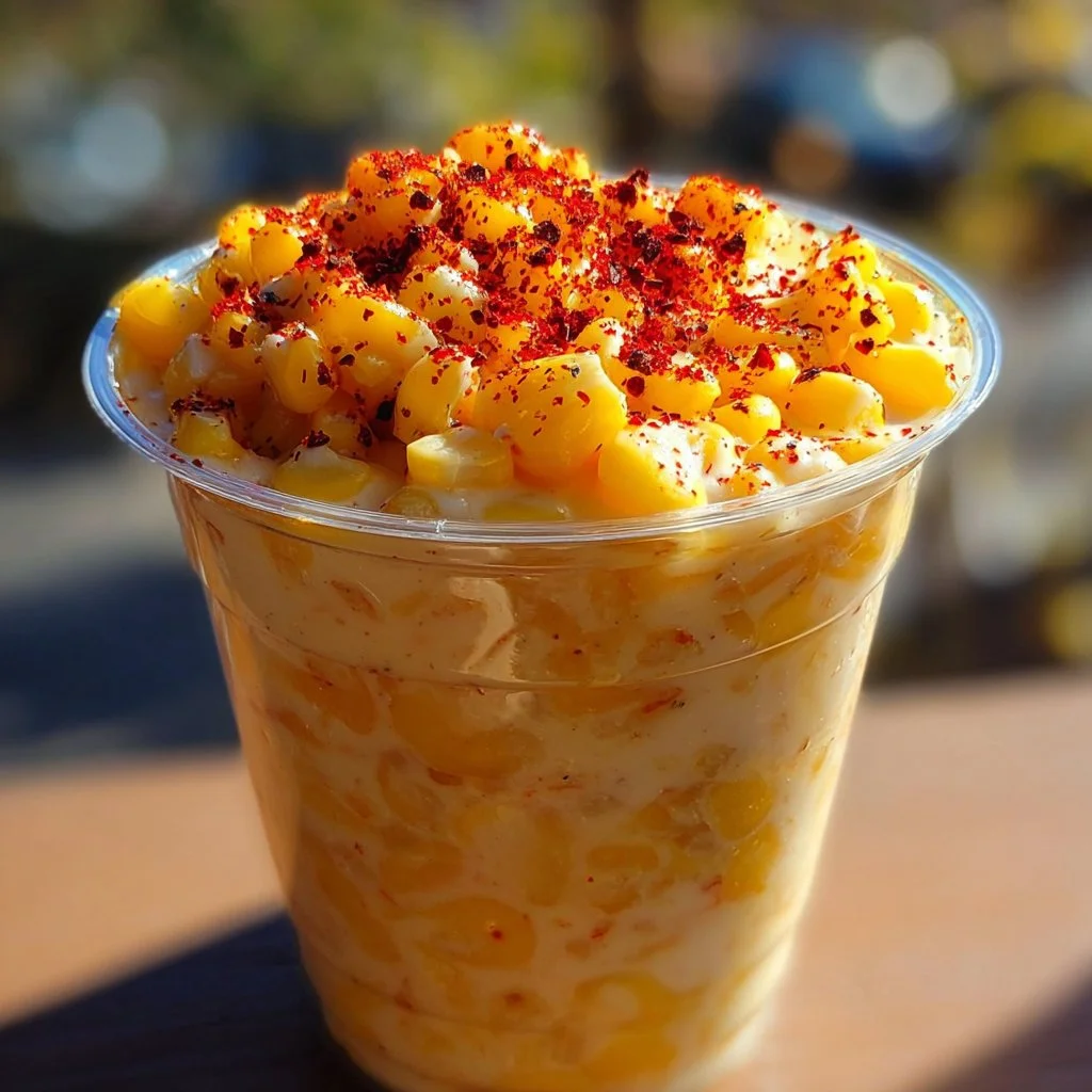 Delicious Mexican Street Corn (Elote) topped with cheese, lime, and spices