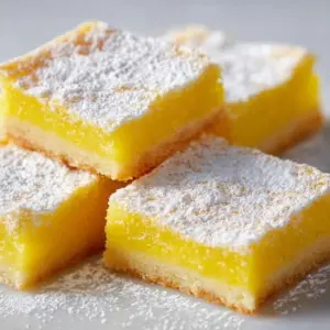 Delicious orange bars with a refreshing citrus flavor on a white plate