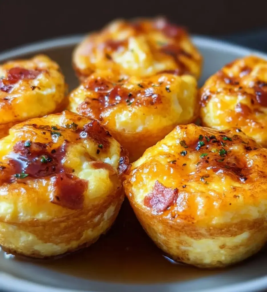 Healthy cottage cheese egg bites ready for a nutritious breakfast or snack.