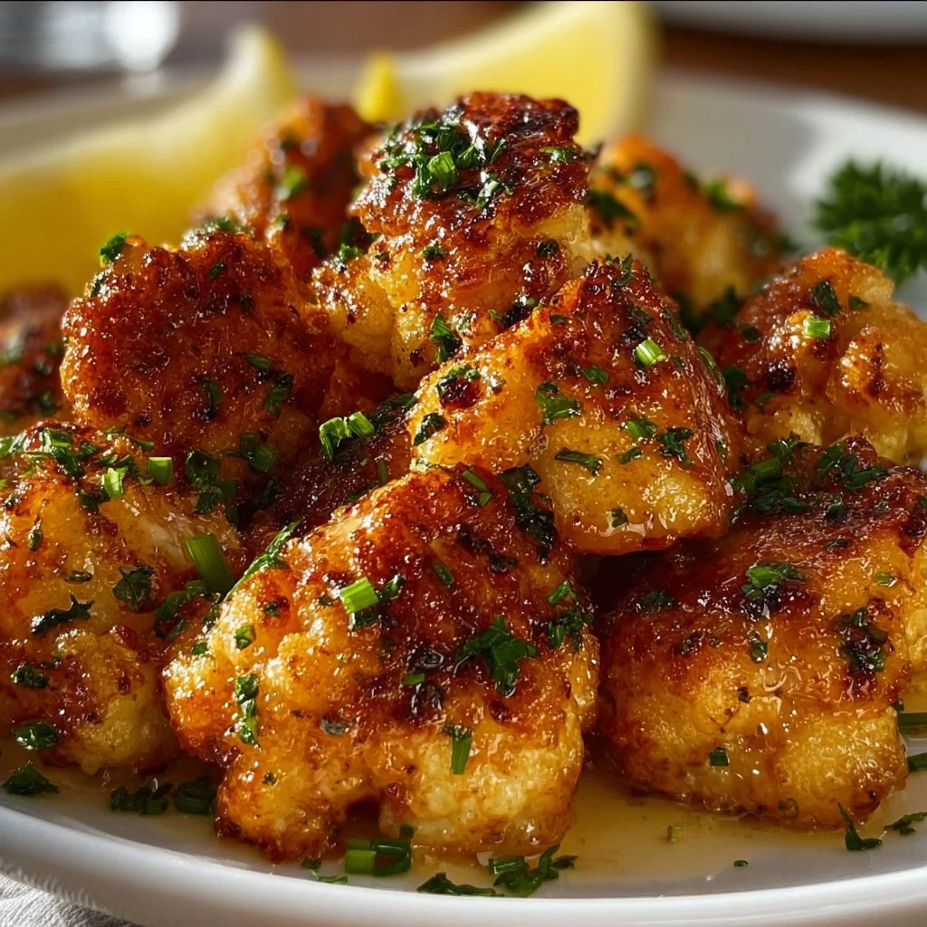 Delicious Cowboy Butter Chicken Bites served with a flavorful sauce