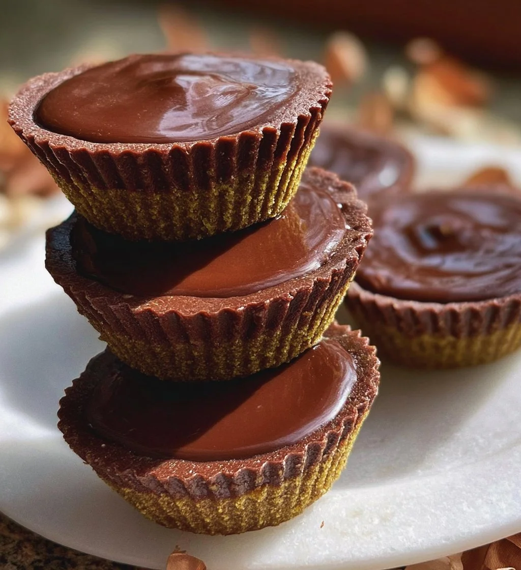 Delicious gourmet chocolate cups from Dubai