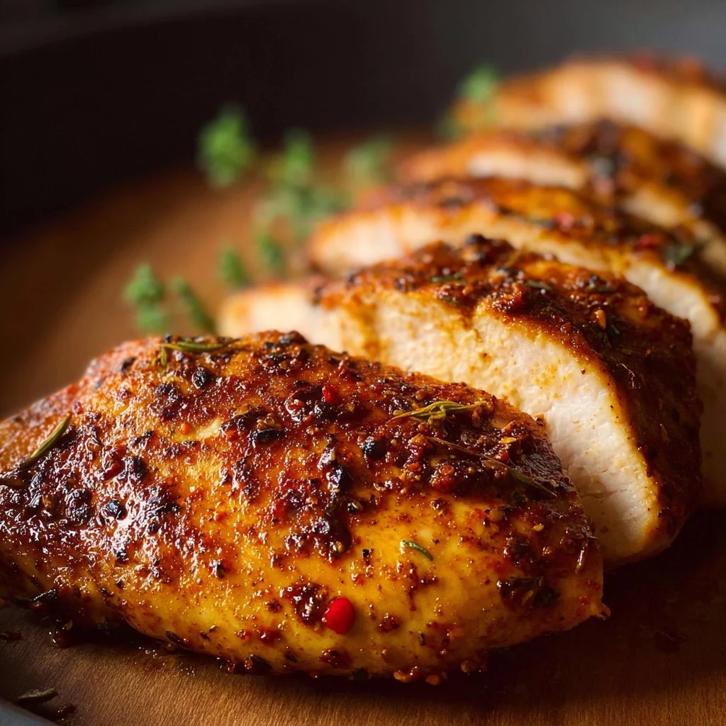 Instant Pot chicken breast cooked to perfection