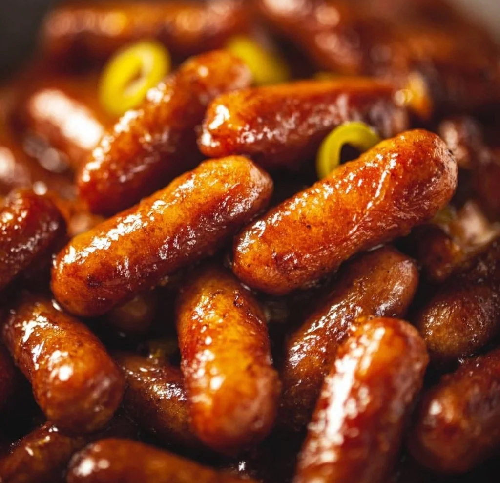 Savory Mississippi Little Smokies served on a platter