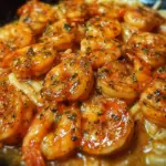 Delicious Bang Bang Shrimp Pasta with creamy sauce and shrimp