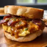 Delicious Chipotle breakfast sandwich with fresh ingredients and bold flavors