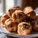 Frozen Greek Yogurt Peanut Butter Bites - a healthy frozen yogurt snack