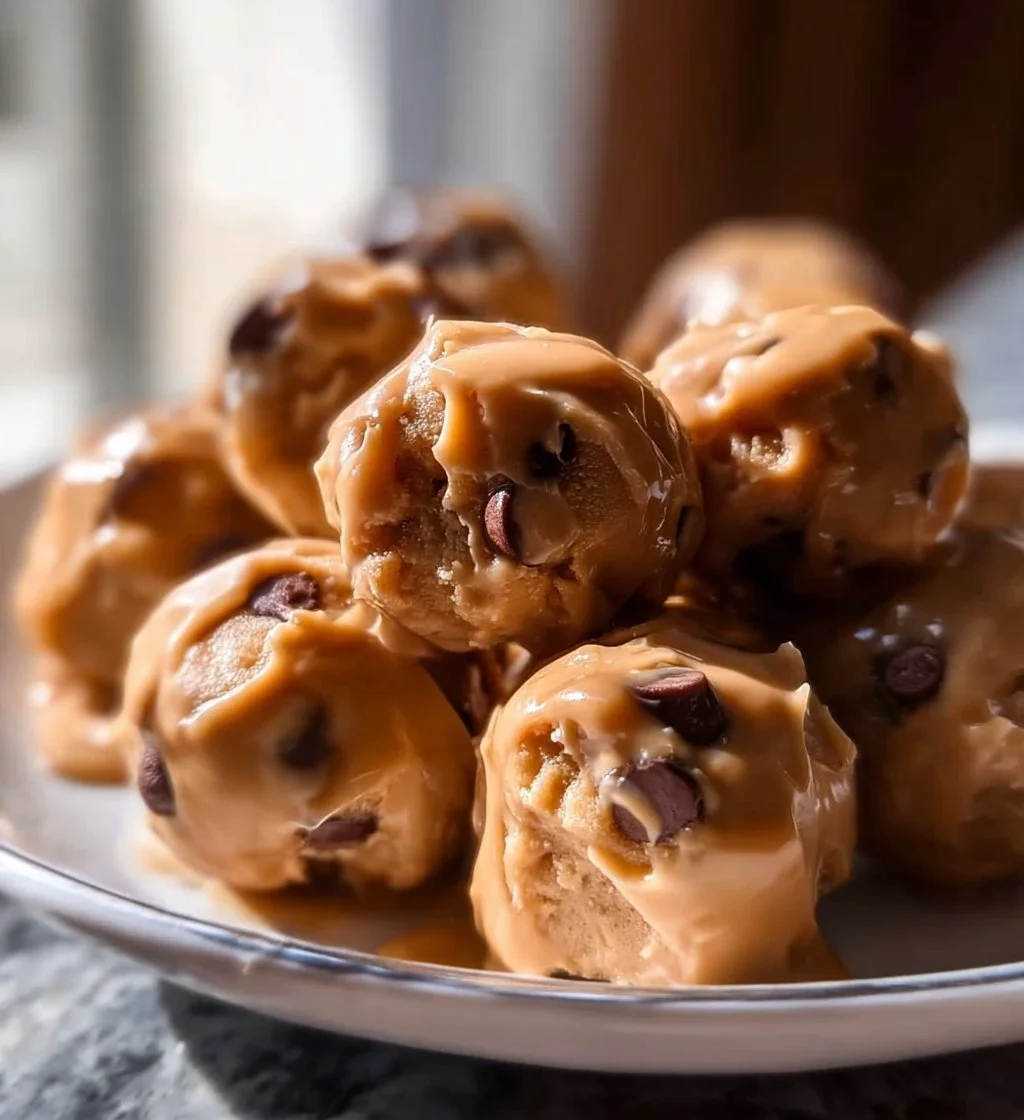 Frozen Greek Yogurt Peanut Butter Bites - a healthy frozen yogurt snack