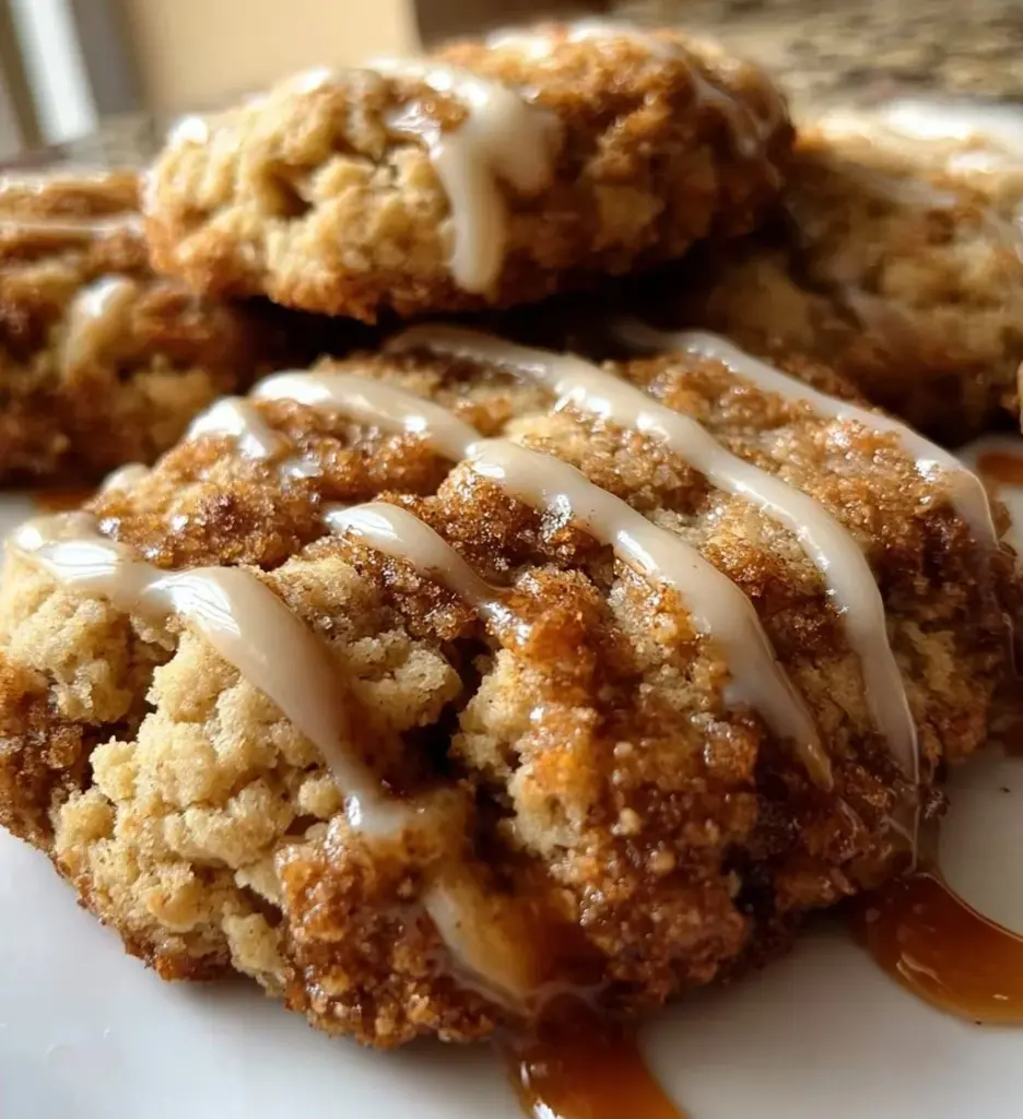 Delicious Gilmore Girls coffee cake cookies on a plate, perfect for any dessert lover.