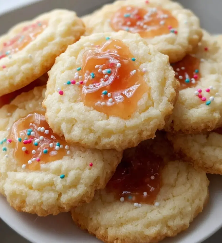 Delicious Greek Yogurt Sugar Cookies on a baking sheet