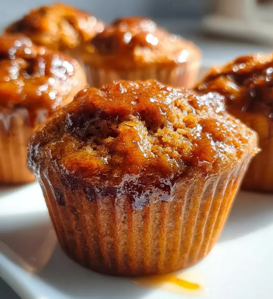 A variety of healthy muffins displayed on a wooden table, perfect for a nutritious snack.