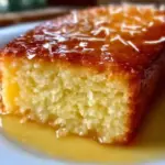 Moist lemon yogurt cake topped with lemon glaze and fresh fruit for a vibrant dessert.