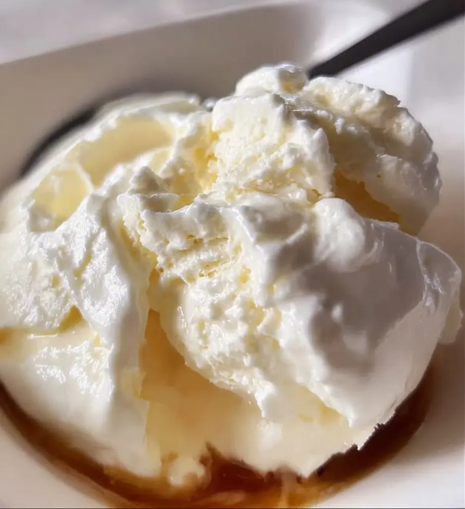 Delicious Ninja Creami cottage cheese ice cream served in a bowl