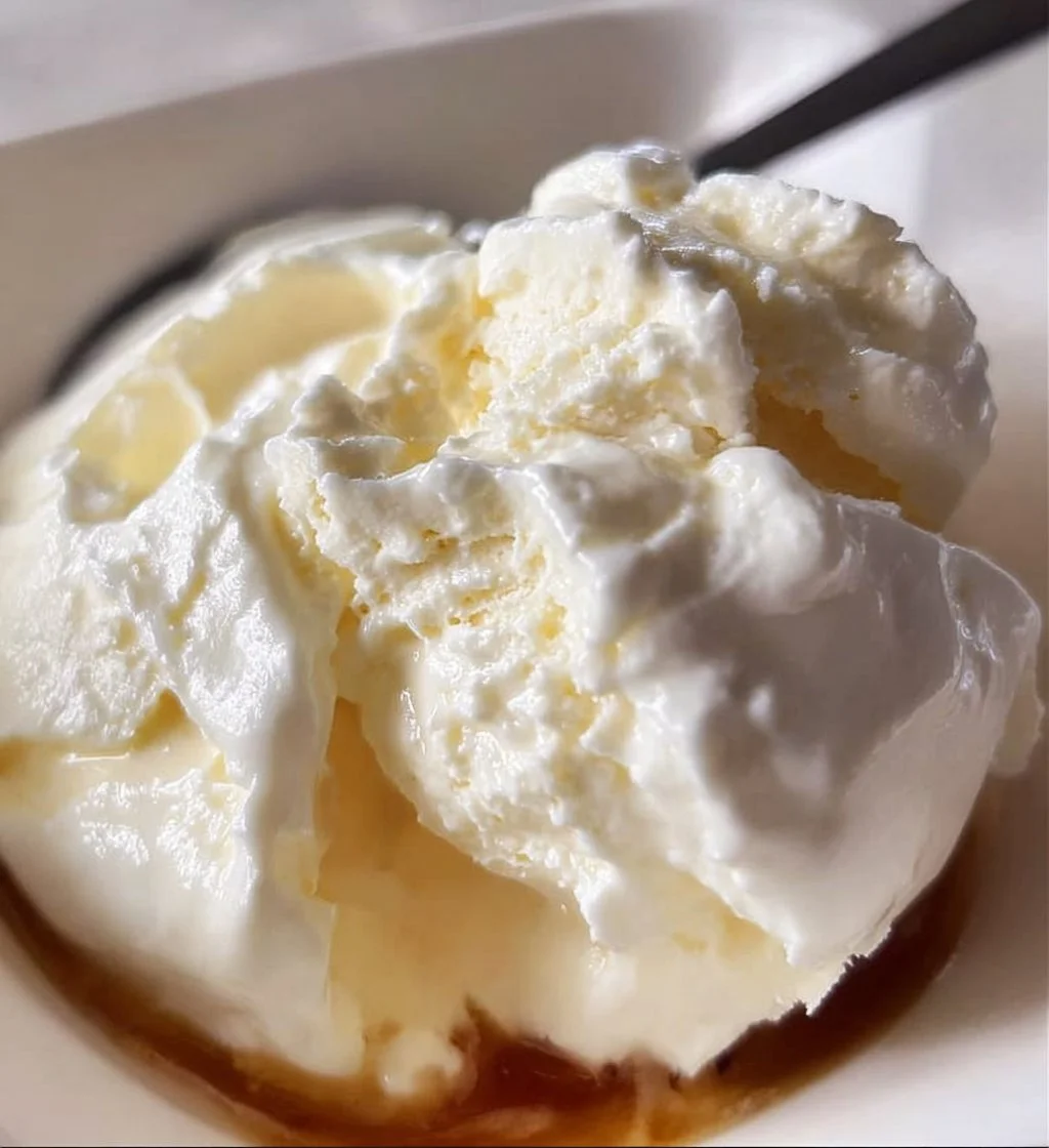 Delicious Ninja Creami cottage cheese ice cream served in a bowl