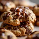 Delicious Protein Greek Yogurt Cookies on a plate, perfect for healthy snacking